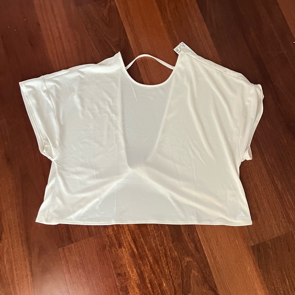 Adidas cream/white Women's Top